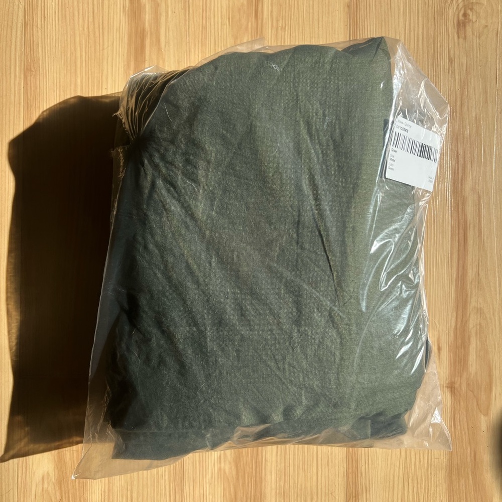 🌲 European Linen Room Darkening Curtain - Hunter Green - Picture 5 of 7